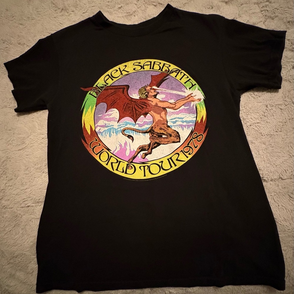 Black Sabbath World Tour 1978 T-Shirt M